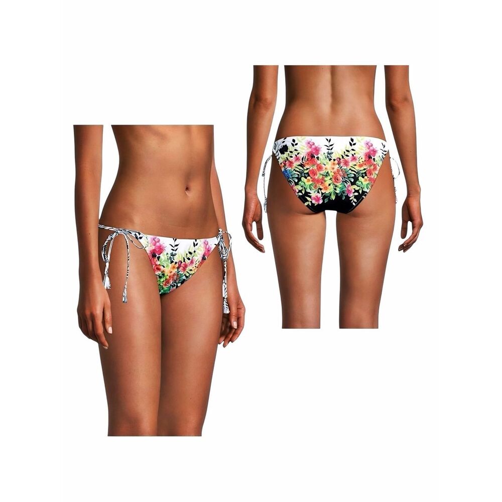 Johnny Was Spring String Bikini Top & Spring String Bikini Bottoms Set - Picture 5 of 16